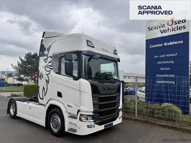Standard tractor unit Scania R 460 NA - SUPER - HIGHLINE - 2x TANKs - ACC