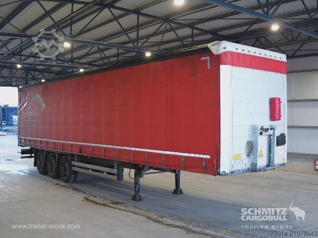Open semitrailer with tarp Schmitz Cargobull Curtainsider Standard