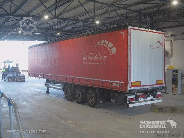 Open semitrailer with tarp Schmitz Cargobull Curtainsider Standard