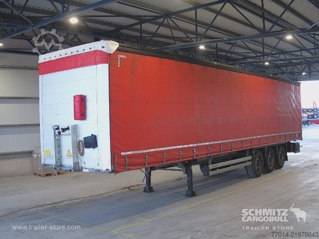 Open semitrailer with tarp Schmitz Cargobull Curtainsider Standard