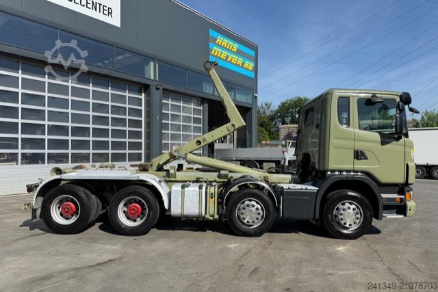 Roll-off tipper truck SCANIA G480 8x4 Meiller