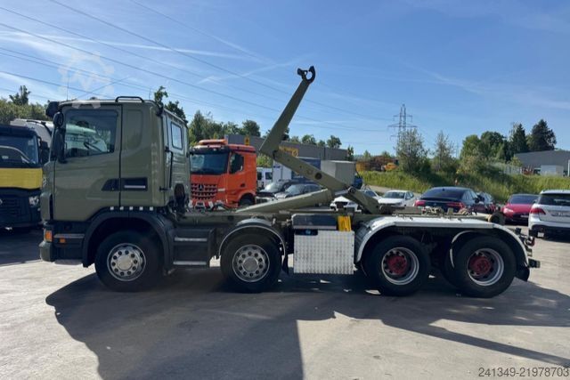 Roll-off tipper truck SCANIA G480 8x4 Meiller