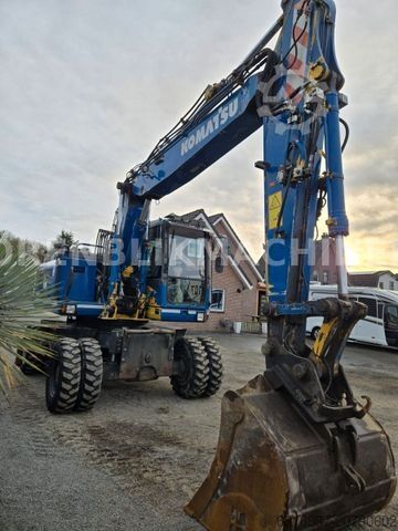 Mobilbagger KOMATSU PW180-7EO