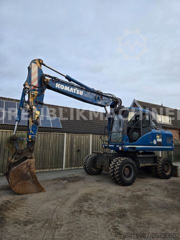 Mobilbagger KOMATSU PW180-7EO