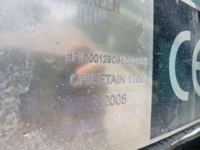 Screen Powerscreen Chieftain 1700