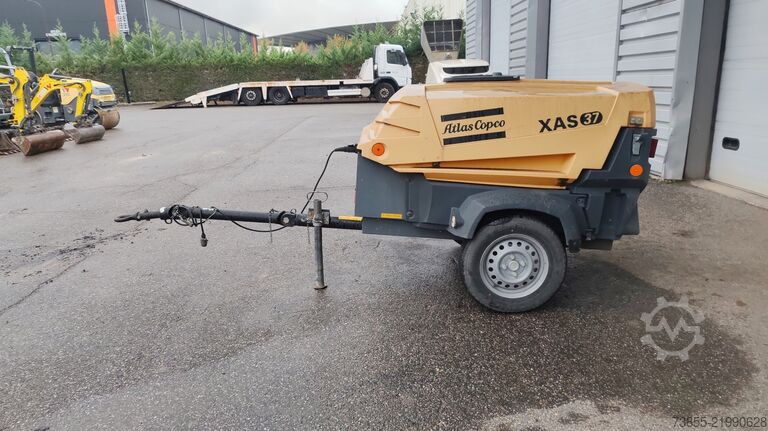 Air Compressor Atlas Copco Xas 37 Kd