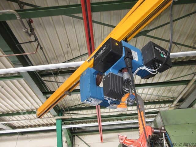 Demag Column swing crane Chain Hoist Demag KBK Kran Drehkran Hallenkran L 3m Demag KBK2 500Kg + DC Kettenzug H3,5m