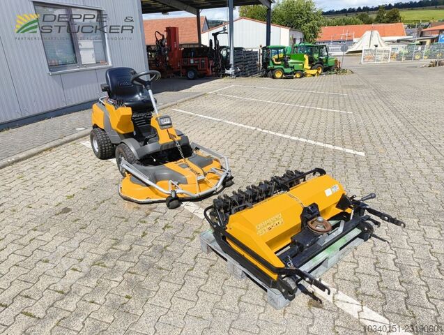 Stiga Park Pro 740 IQX mit Mulcher/Vertikutierer Stiga Park Pro 740 IQX mit Mulcher/Vertikutier
