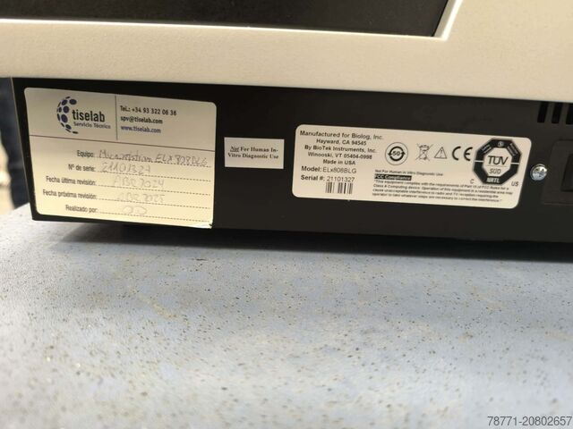 Mikroplatten-Lesegerät Bio- Tek Biolog ELx808 BLG
