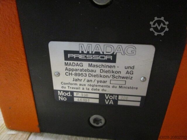 FOLIERMASCHINE MADAG PRESSOR P 130
