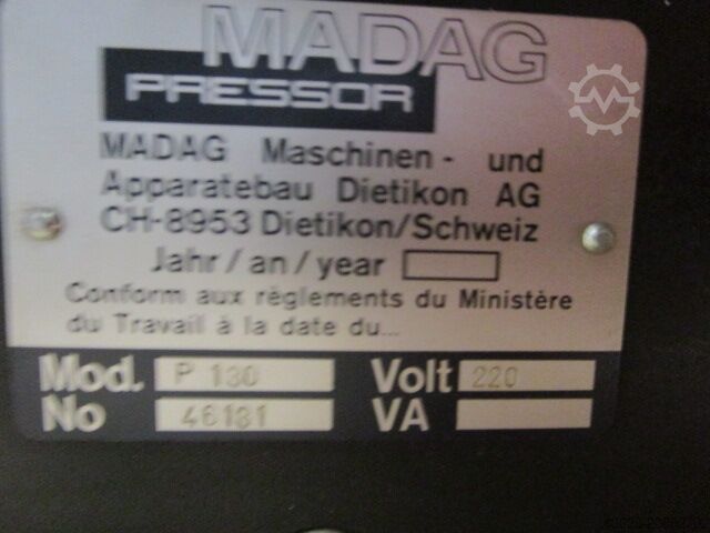 FOLIERMASCHINE MADAG PRESSOR P 130