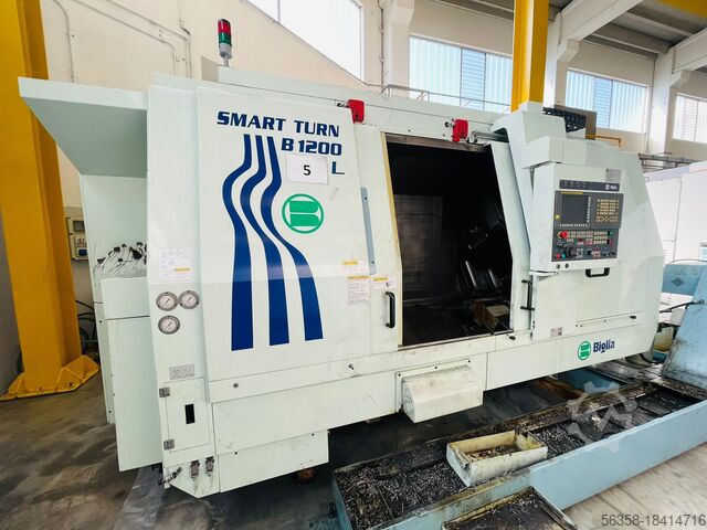Cnc turning and milling center BIGLIA SMART TURN 1200 L