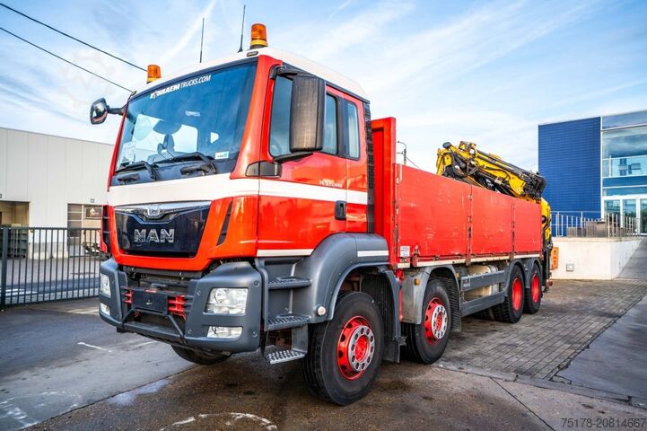 Crane MAN TGS 35.400 BB+ EFFER 395 (4x)+JIB(4x)