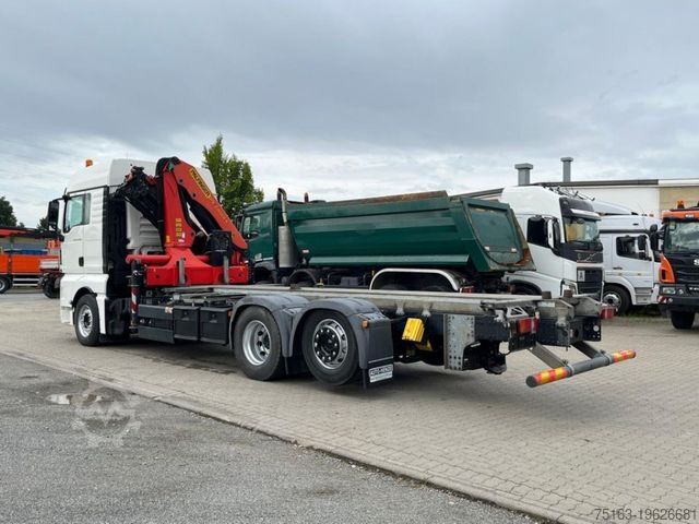 Truck mounted crane MAN TG-X 26.460 6x2-2 BL Pritsche Kran PK 24.001/Fun