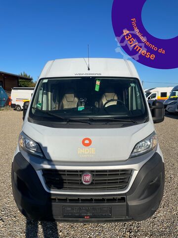 Wohnwagen/Wohnmobil Fiat Weinsberg Carabus 600 K | 4 Posti Letto | Completamente Attrezzato