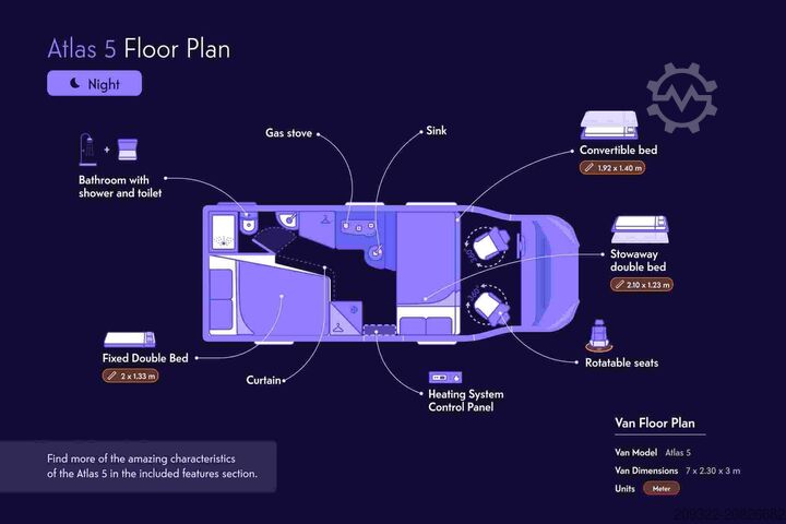 Wohnwagen/Wohnmobil Fiat Ducato Carasuite 650 MF | 5 Posti Letto | Completamente Attrezzato