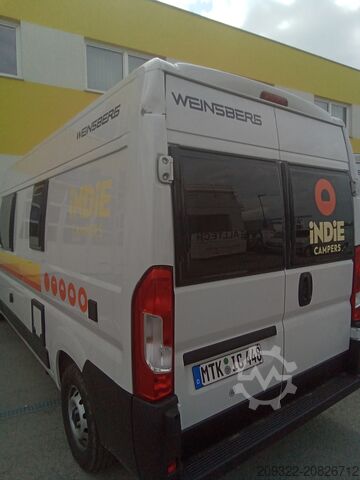 Wohnwagen/Wohnmobil Fiat Weinsberg Carabus 600 K | 4 Posti Letto | Completamente Attrezzato