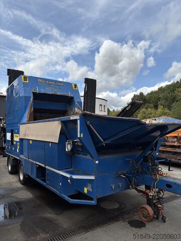 Mobile shredding plant Husmann HFG6