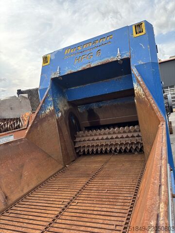 Mobile shredding plant Husmann HFG6