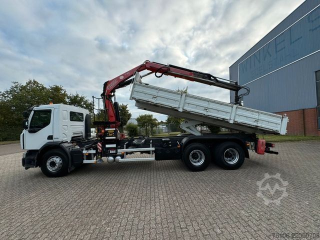Truck mounted crane RENAULT Premium Lander 310.26 6x4 Kipper /Kran