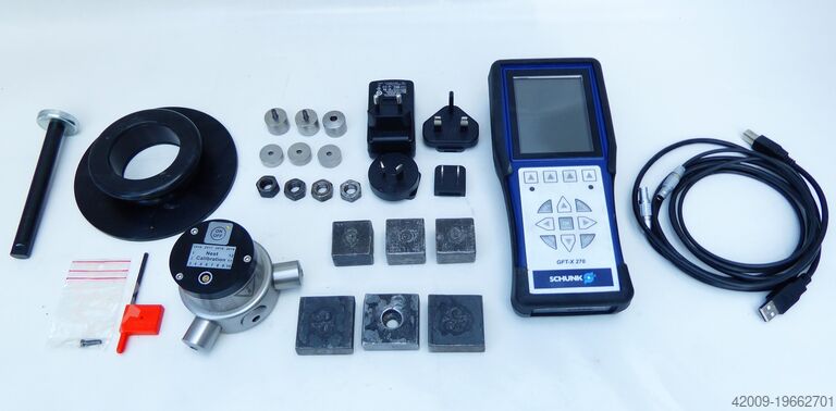 Spannkraftmessgerät & Messkopf M3 Schunk GFT-X270