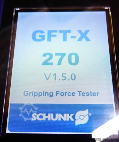 Spannkraftmessgerät & Messkopf M3 Schunk GFT-X270