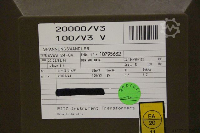 Switchgear block Ormazabal GAE630 1M5-9