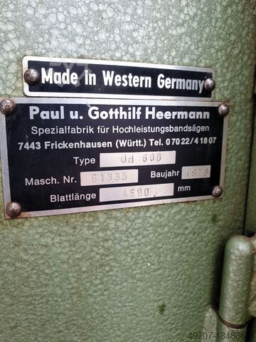 Bandsäge HEMA UH600 Hema UH600