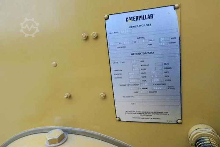 2000 Caterpillar 3412 - 500/550 KVA Caterpillar 3412
