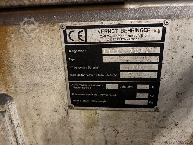 Drill-Saw Line BEHRINGER VERNET HD-X 918 – HBP 410/923G