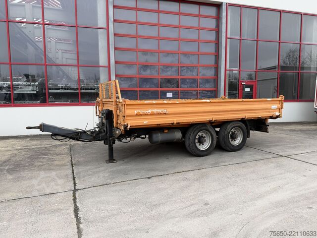 Tipper trailer Müller Mitteltal KA-TA-T  13,5 t Tandemkipper- Tieflader