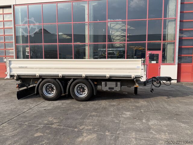 Three-way tipper trailer  TK  14 t Tandemkipper- Tieflader