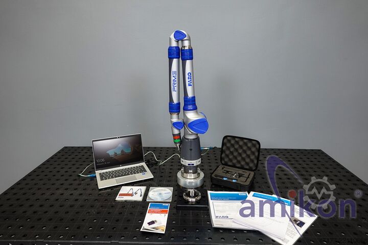 0.019 mm 3D coordinate measuring machine laptop FARO Prime 1,8m Portable CMM Messarm