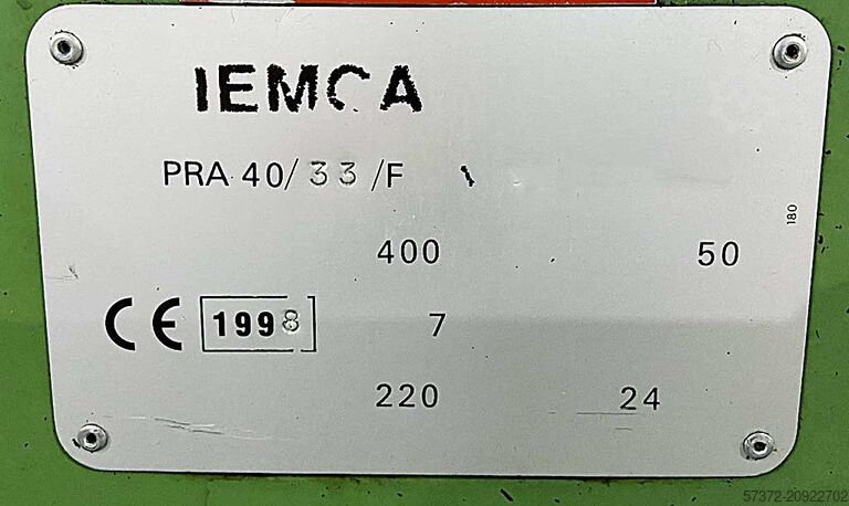 Bar Loader Magazine Iemca PRA 40/33/F