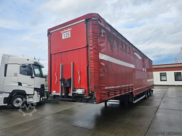 Auflieger mit Pritsche & Plane LECITRAILER LTCC-3ED * BPW * VOLLLUFT