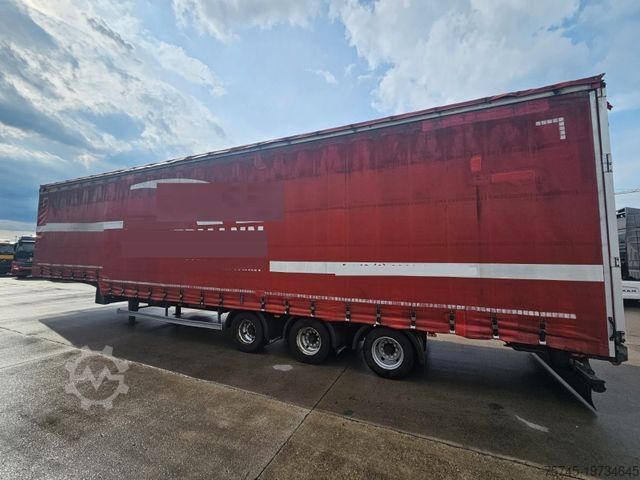 Auflieger mit Pritsche & Plane LECITRAILER LTCC-3ED * BPW * VOLLLUFT