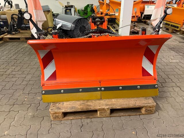 Winter service device / snow plow Kugelmann Drehklappen-Schneeräumschild B140/67
