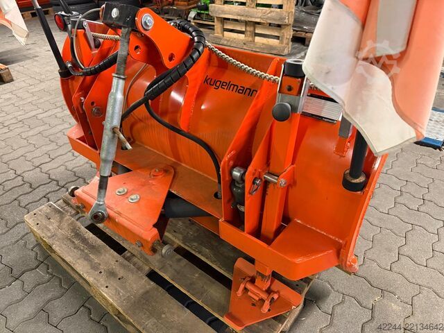 Winter service device / snow plow Kugelmann Drehklappen-Schneeräumschild B140/67