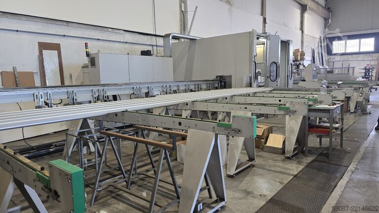 Cutting and working line Fom Industrie Linea TL 55