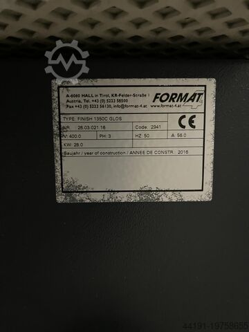 Cross grinding machine Format 4 Finish 1350 C-G