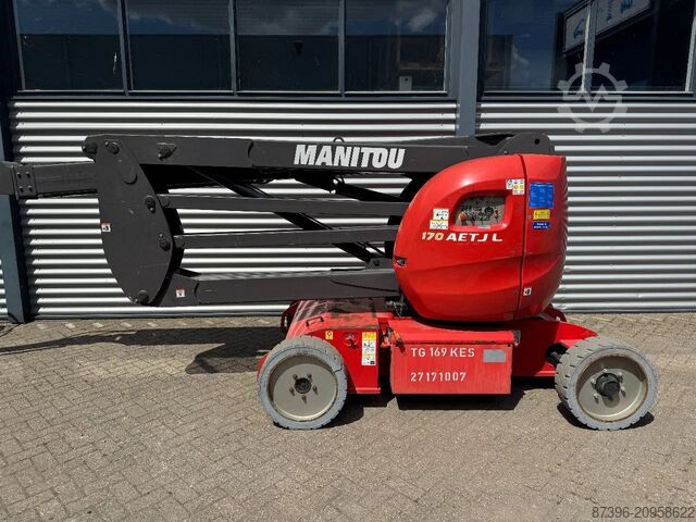 Articulated boom lift Manitou 170AETJ L Hoogwerker Knikarmhoogwerker