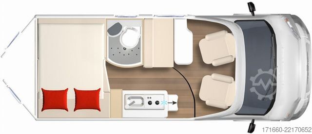 Kastenwagen Wohnmobil / Campervan BÜRSTNER Eliseo C 540 Markise, Navi+RFK, Fahrradträger
