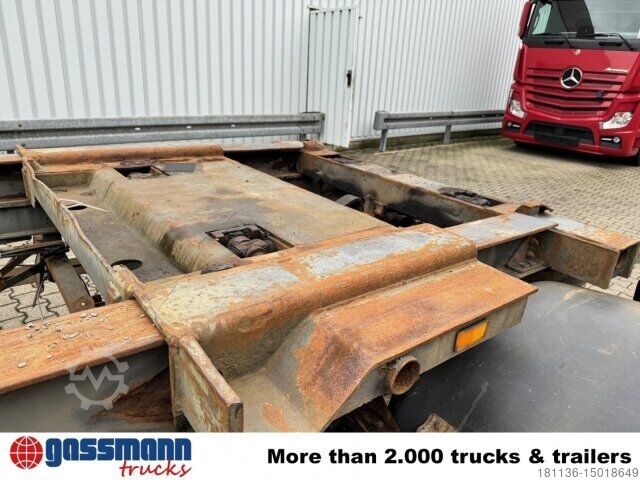 Abrollanhänger Hüffermann HSA 18.70, Schlittenabroller