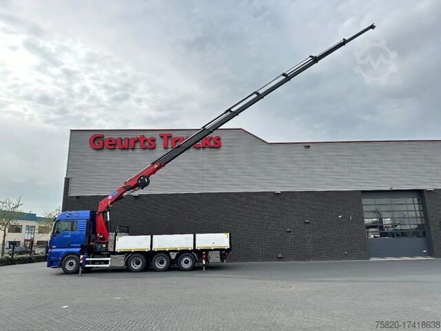 Crane truck MAN TGX 33.560 8X4 TRIDEM + HMF 4020-K8 KRAAN/KRAN/...