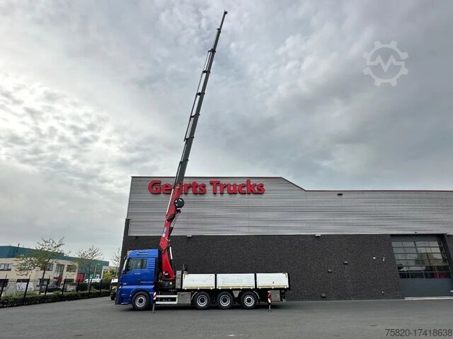 Crane truck MAN TGX 33.560 8X4 TRIDEM + HMF 4020-K8 KRAAN/KRAN/...