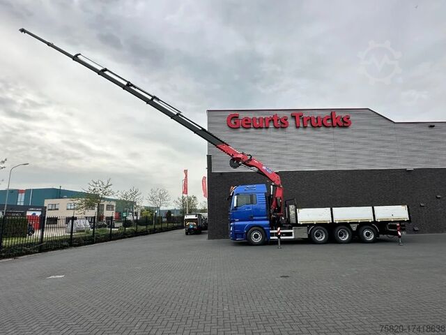 Crane truck MAN TGX 33.560 8X4 TRIDEM + HMF 4020-K8 KRAAN/KRAN/...