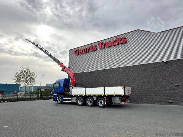 Crane truck MAN TGX 33.560 8X4 TRIDEM + HMF 4020-K8 KRAAN/KRAN/...