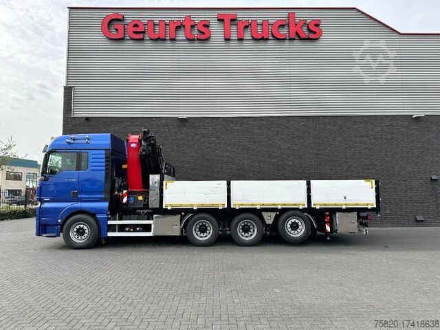 Crane truck MAN TGX 33.560 8X4 TRIDEM + HMF 4020-K8 KRAAN/KRAN/...