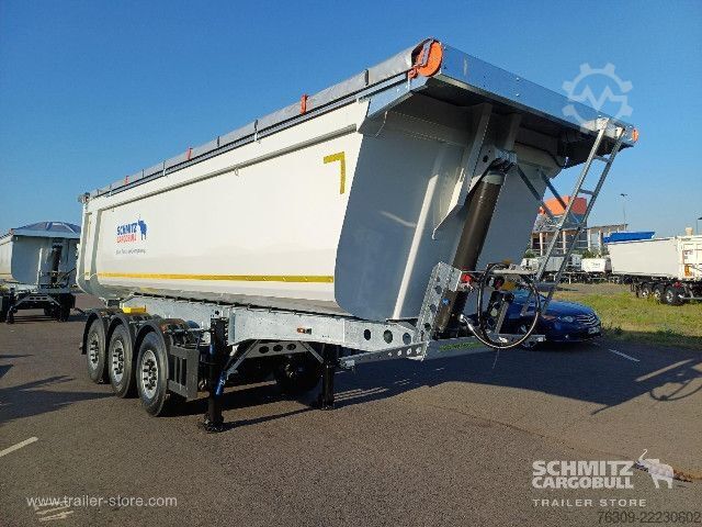 Tipper semitrailer Schmitz Cargobull Kipper Stahlrundmulde 28m³