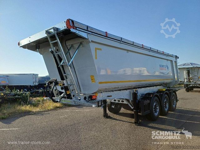 Tipper semitrailer Schmitz Cargobull Kipper Stahlrundmulde 28m³